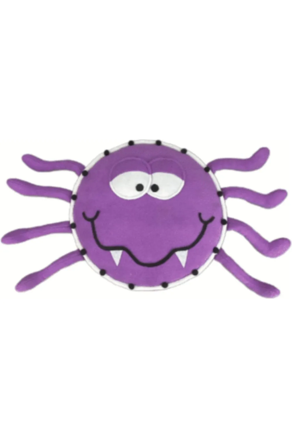 12" Plush Spider Wreath Accent: Purple