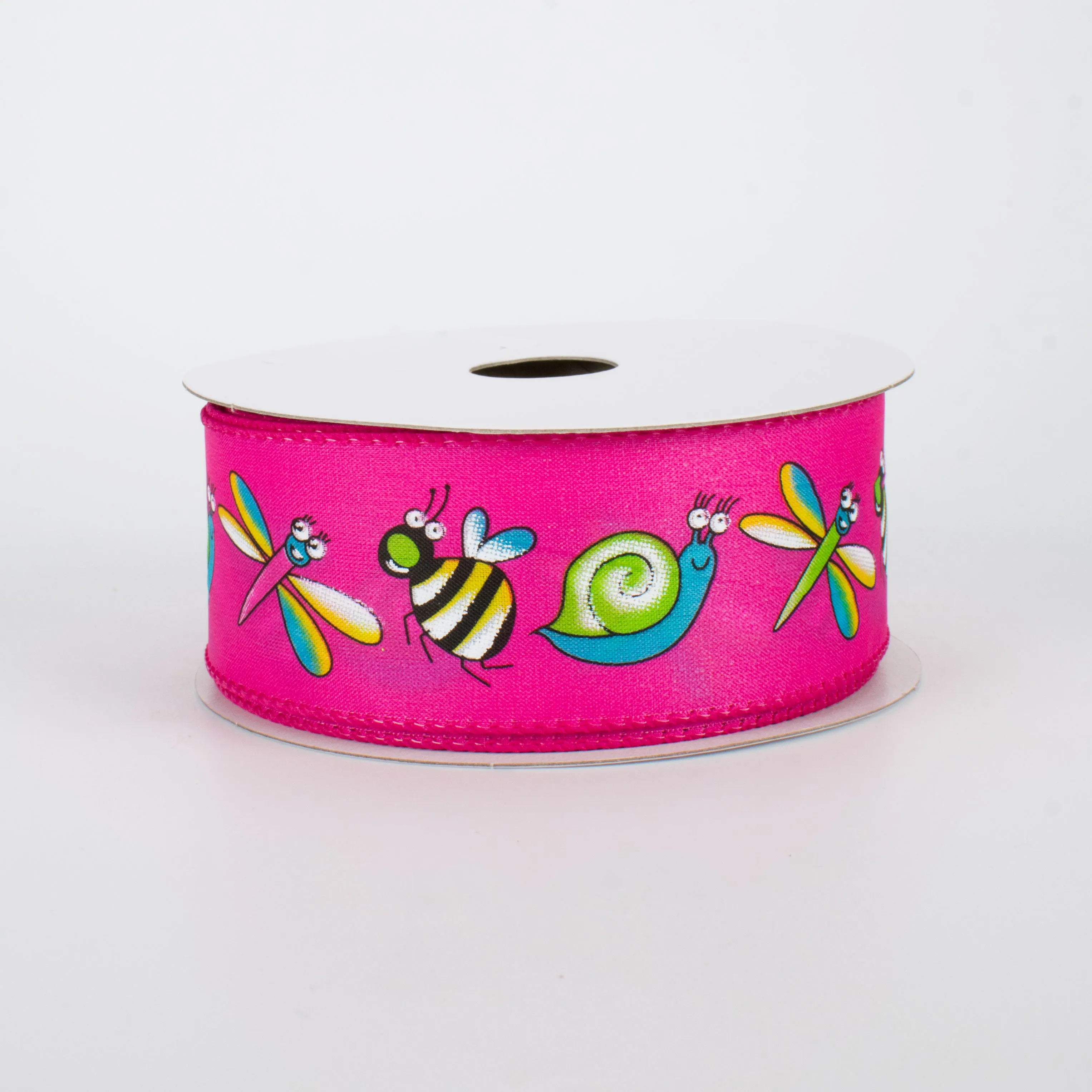 1.5" Bug Ribbon: Hot Pink (10 Yards)