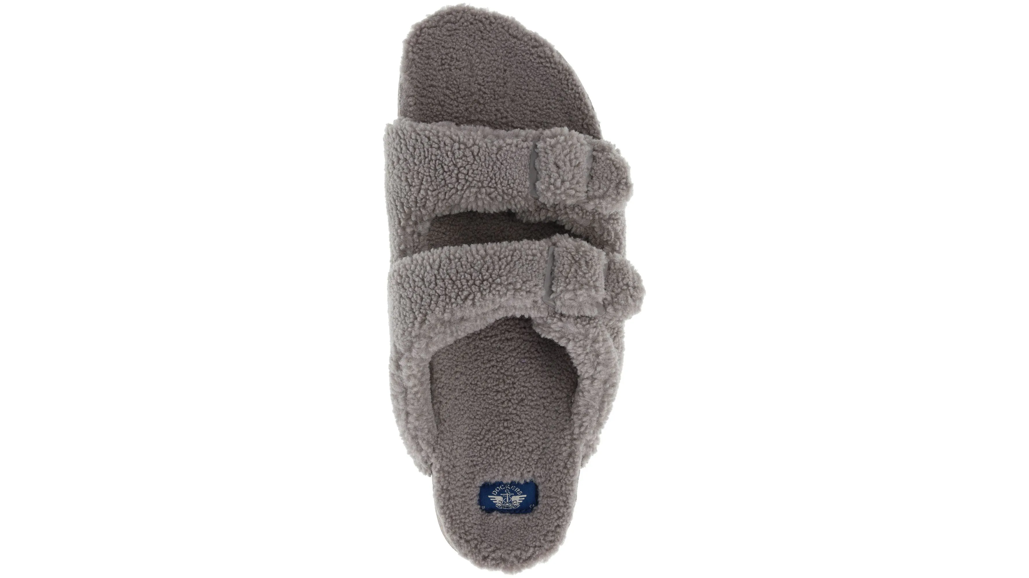 2 Buckle Sherpa Slippers