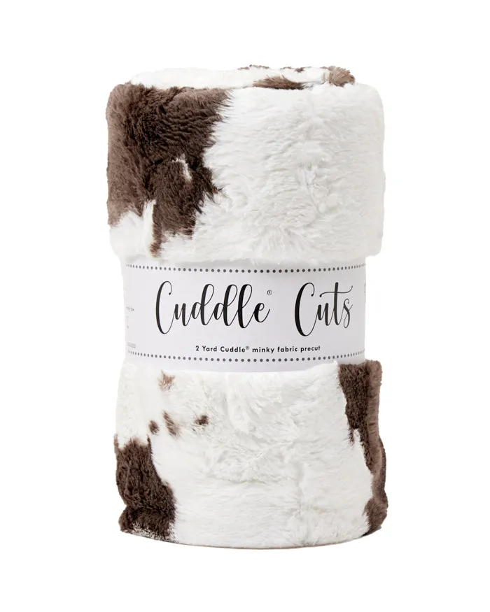 2 YD CUDDDLE LUXE CALF BROWNIE