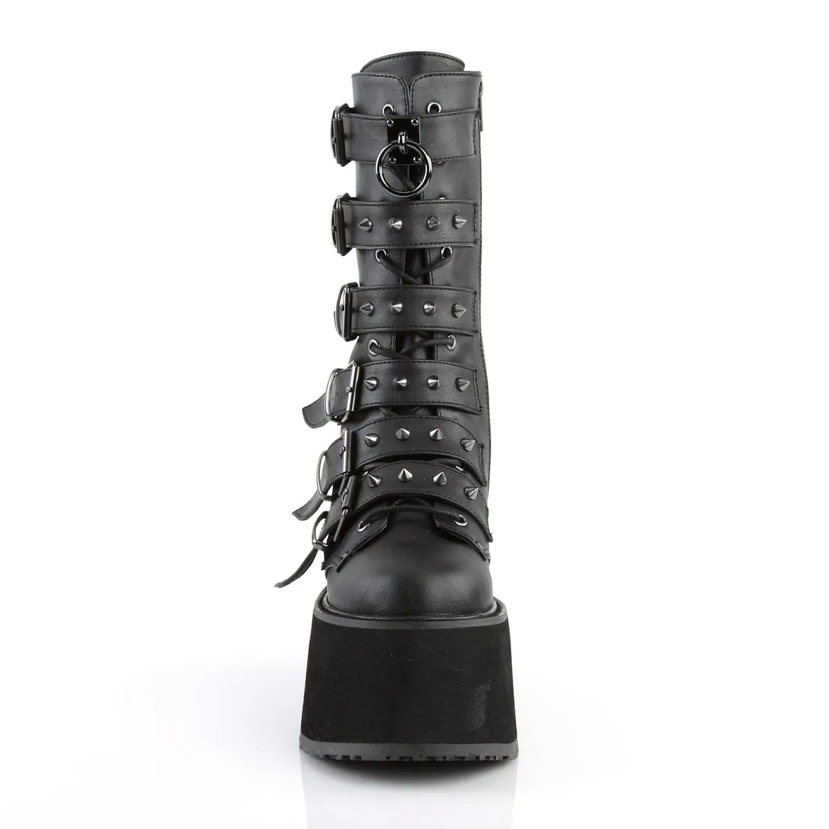 3 Inch Platform DAMNED-225 Black Pu