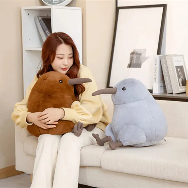 30/40cm Cute Stuffed Animal Toy for Children Lifelike Kiwi Bird Plush Toy  Kids Doll Soft Cartoon Pillow Lovely Birthday Gift