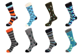 8 Pair Combo Pack Socks