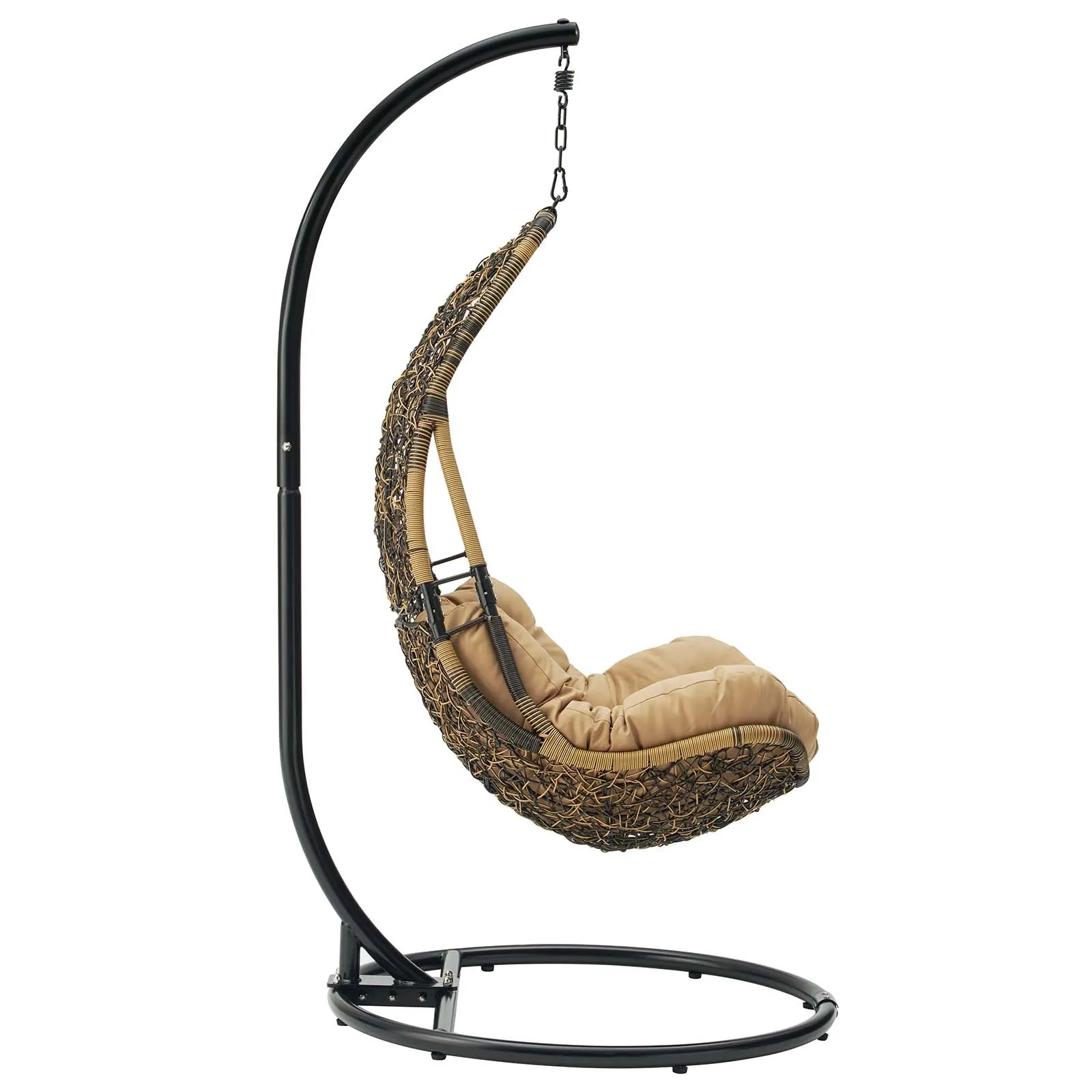 Abate Outdoor Patio Swing Chair With Stand by Modway