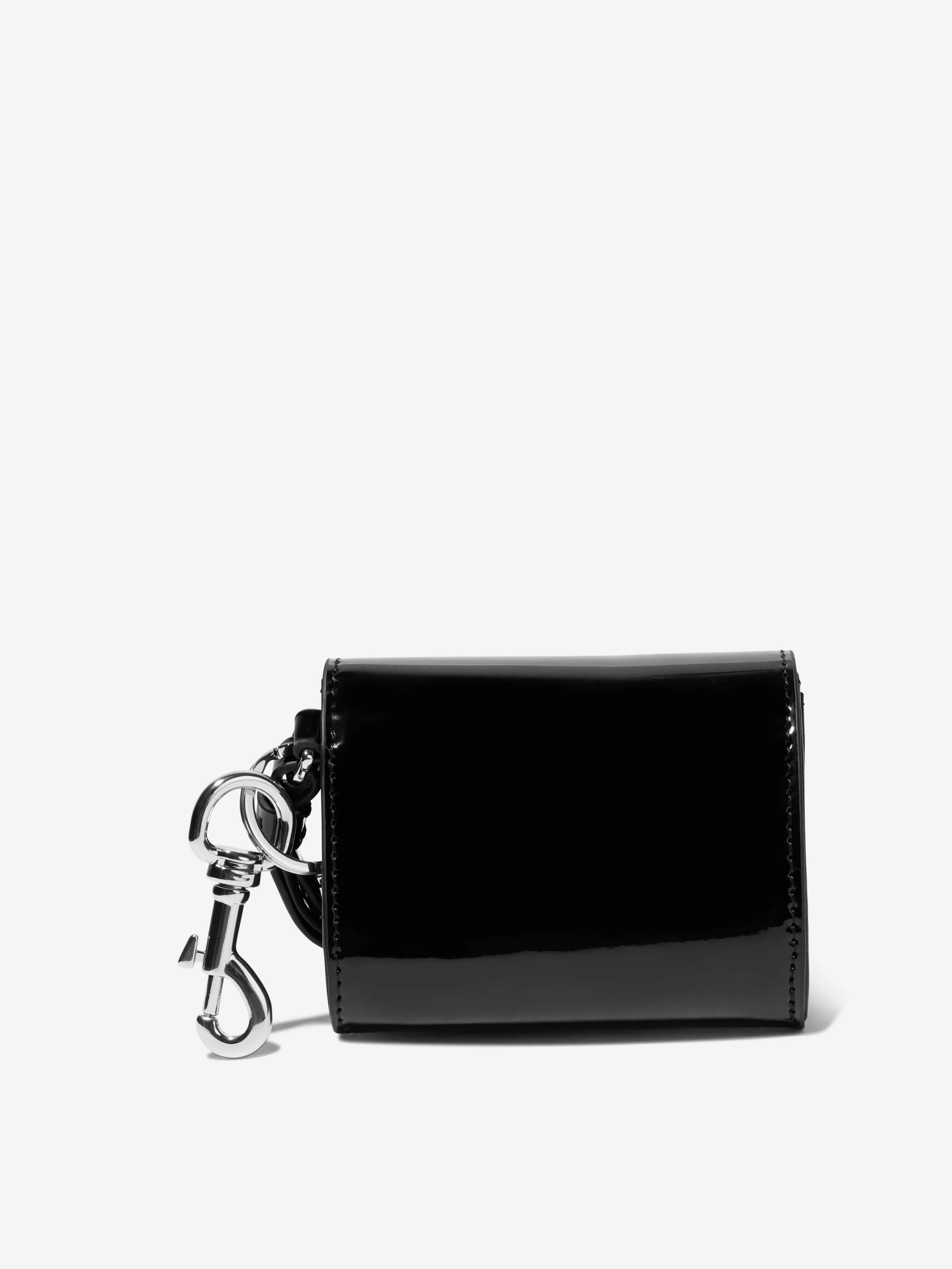 Acne Studios Kids Face Logo Wallet in Black