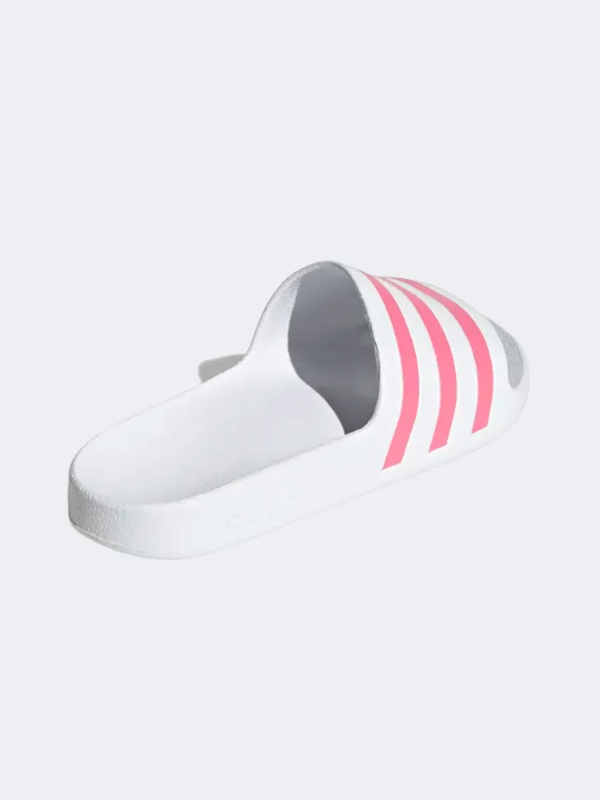 Adidas Adilette Aqua Women Swim Slippers White/Pink