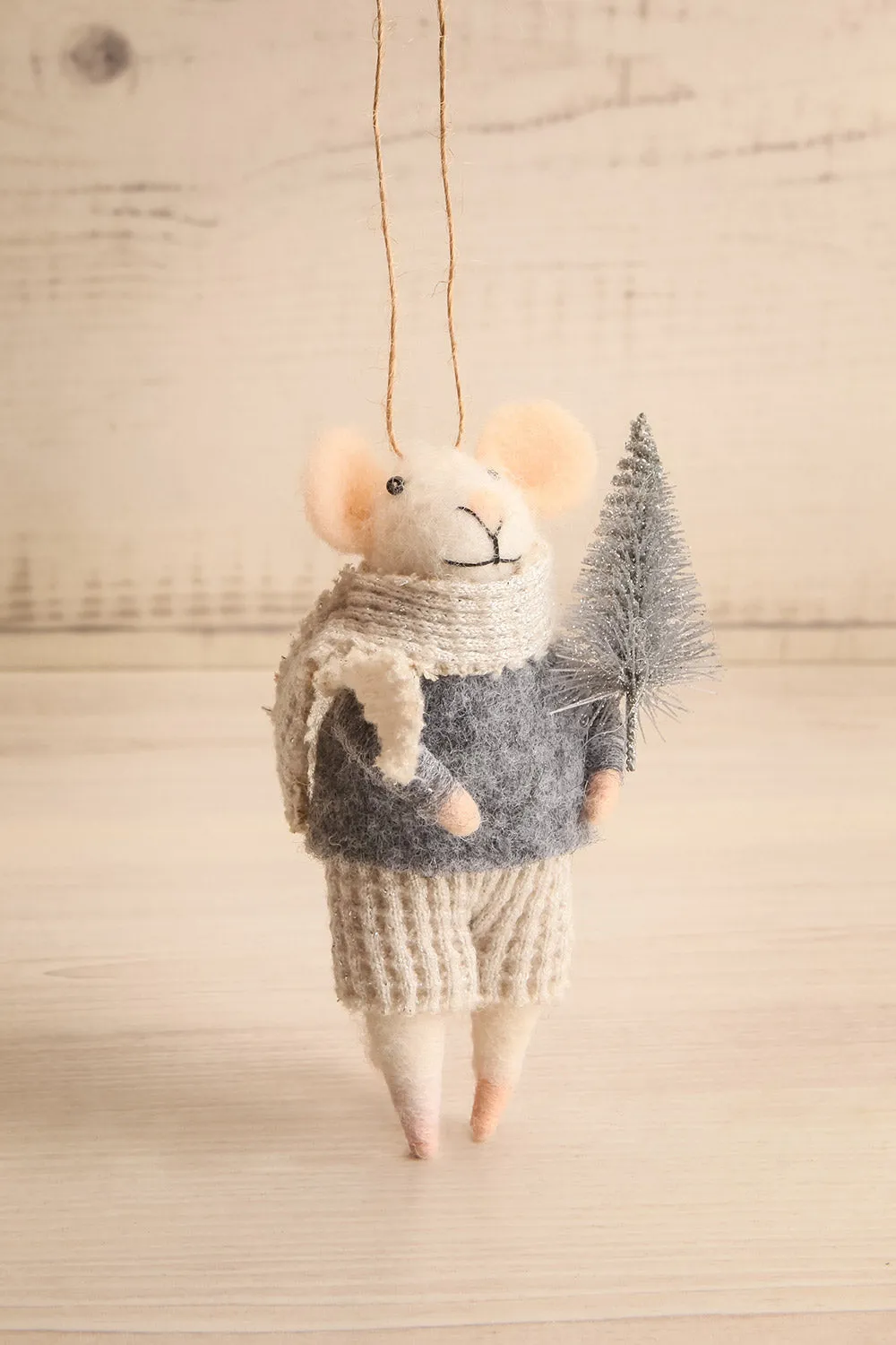 Advent | Holiday Mouse Ornament - 2 Options