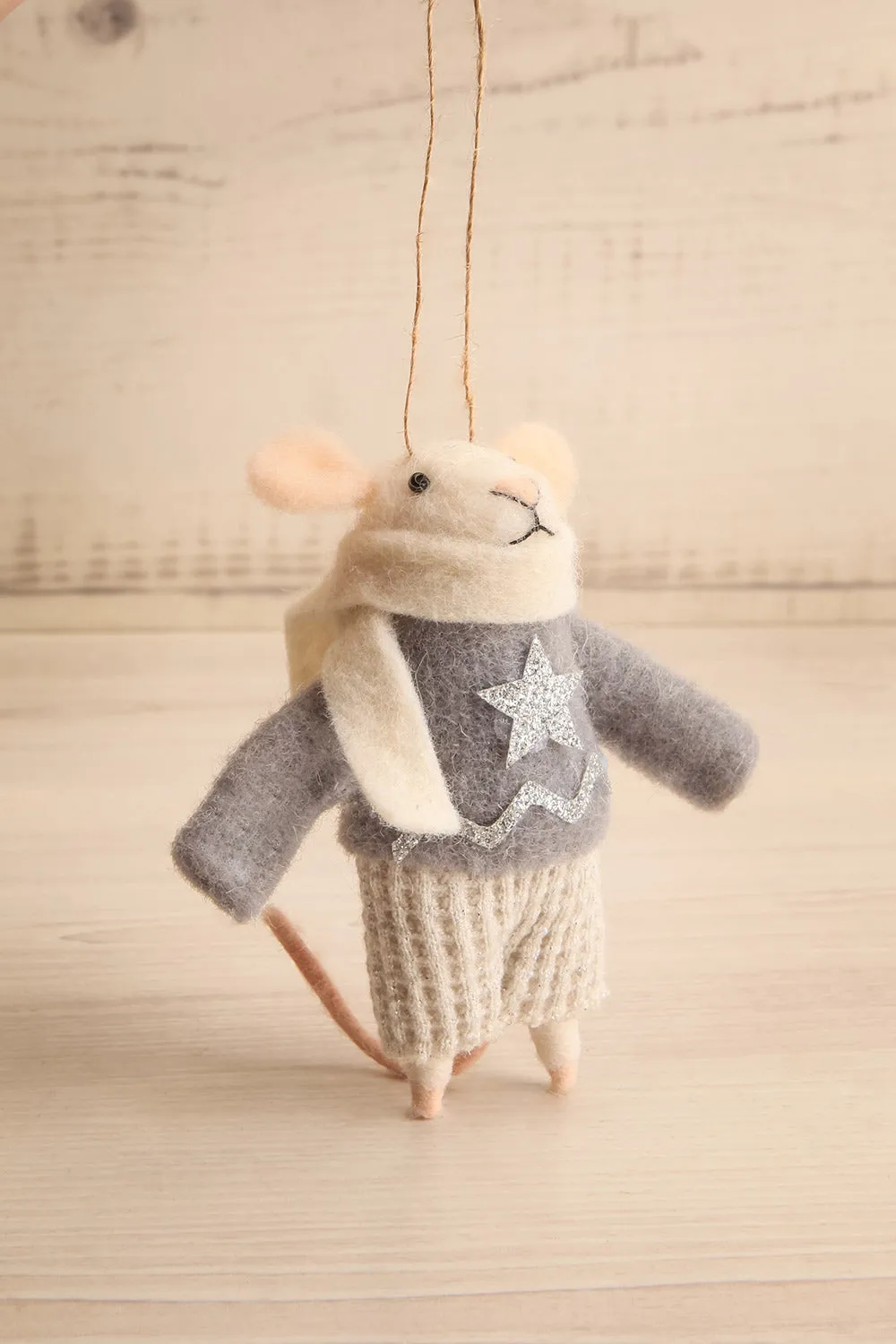 Advent | Holiday Mouse Ornament - 2 Options