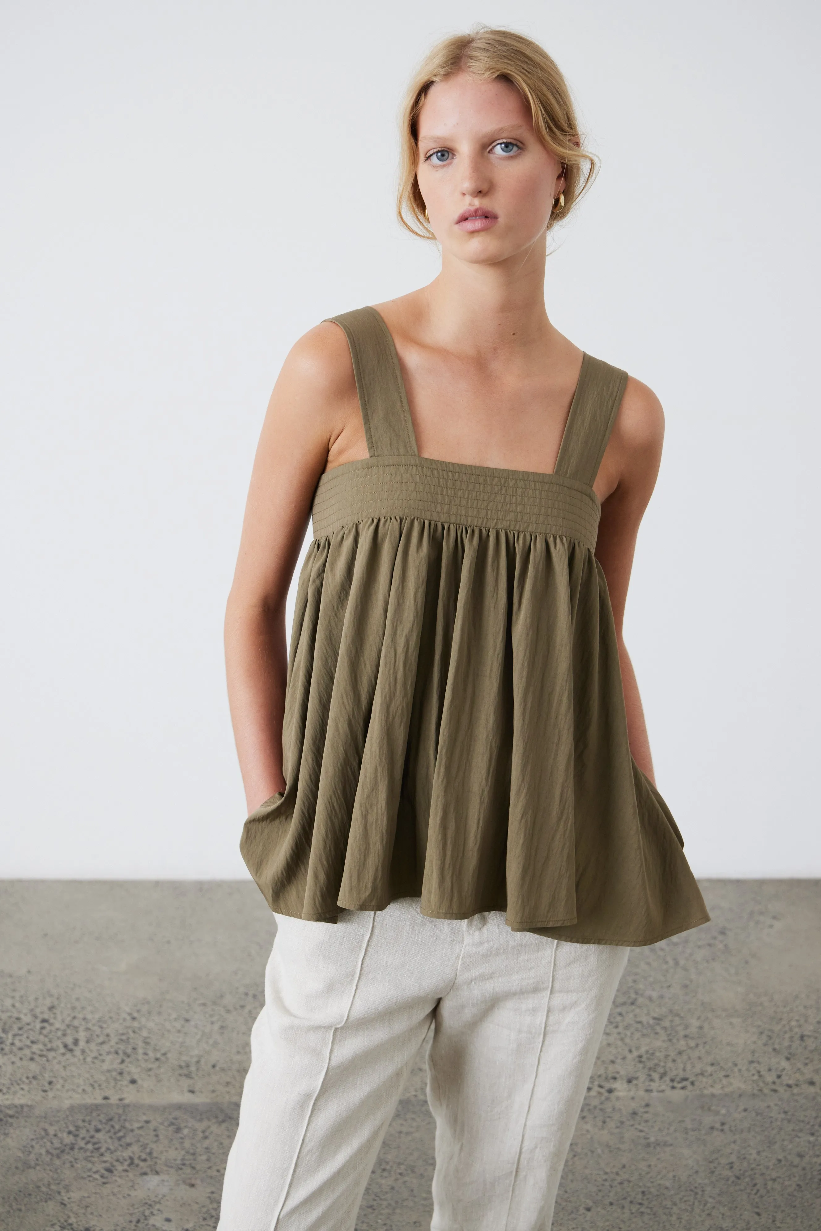 Ana Top - Khaki