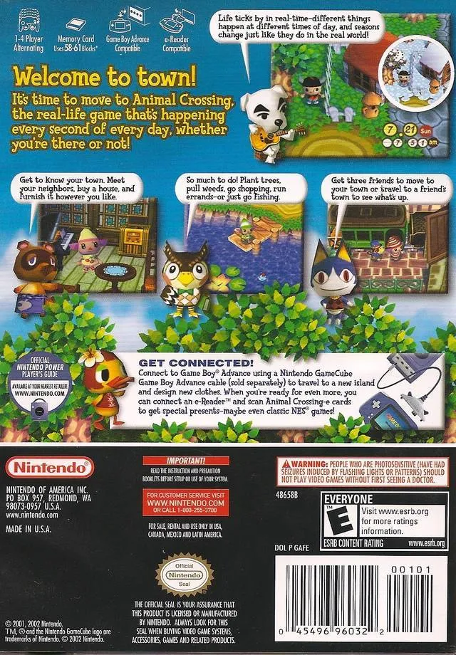 Animal Crossing - (GC) GameCube [Pre-Owned]