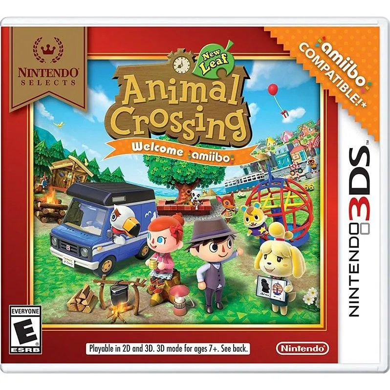 Animal Crossing New Leaf: Welcome Amiibo (Nintendo Selects) (Nintendo 3DS)