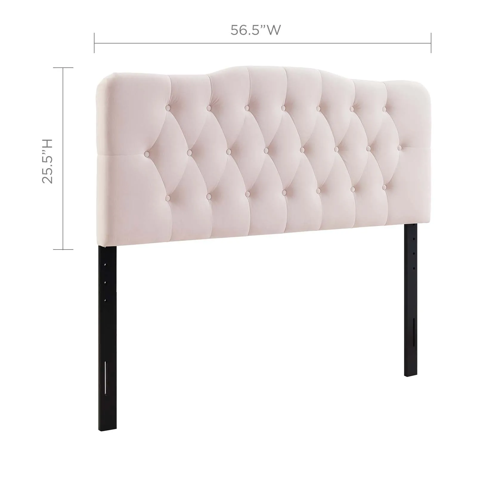 Annabel Diamond Tufted Performance Velvet Headboard by Modway