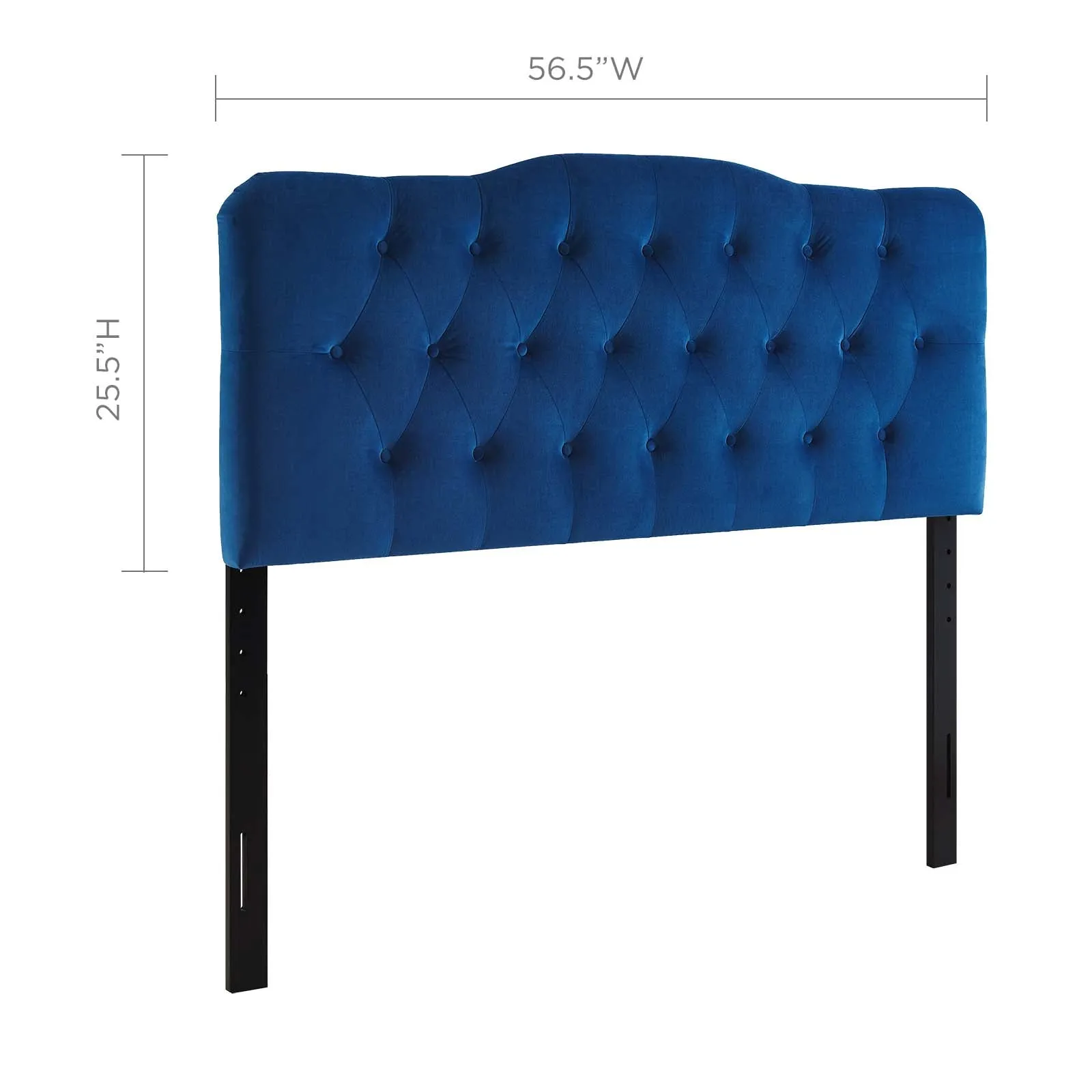 Annabel Diamond Tufted Performance Velvet Headboard by Modway