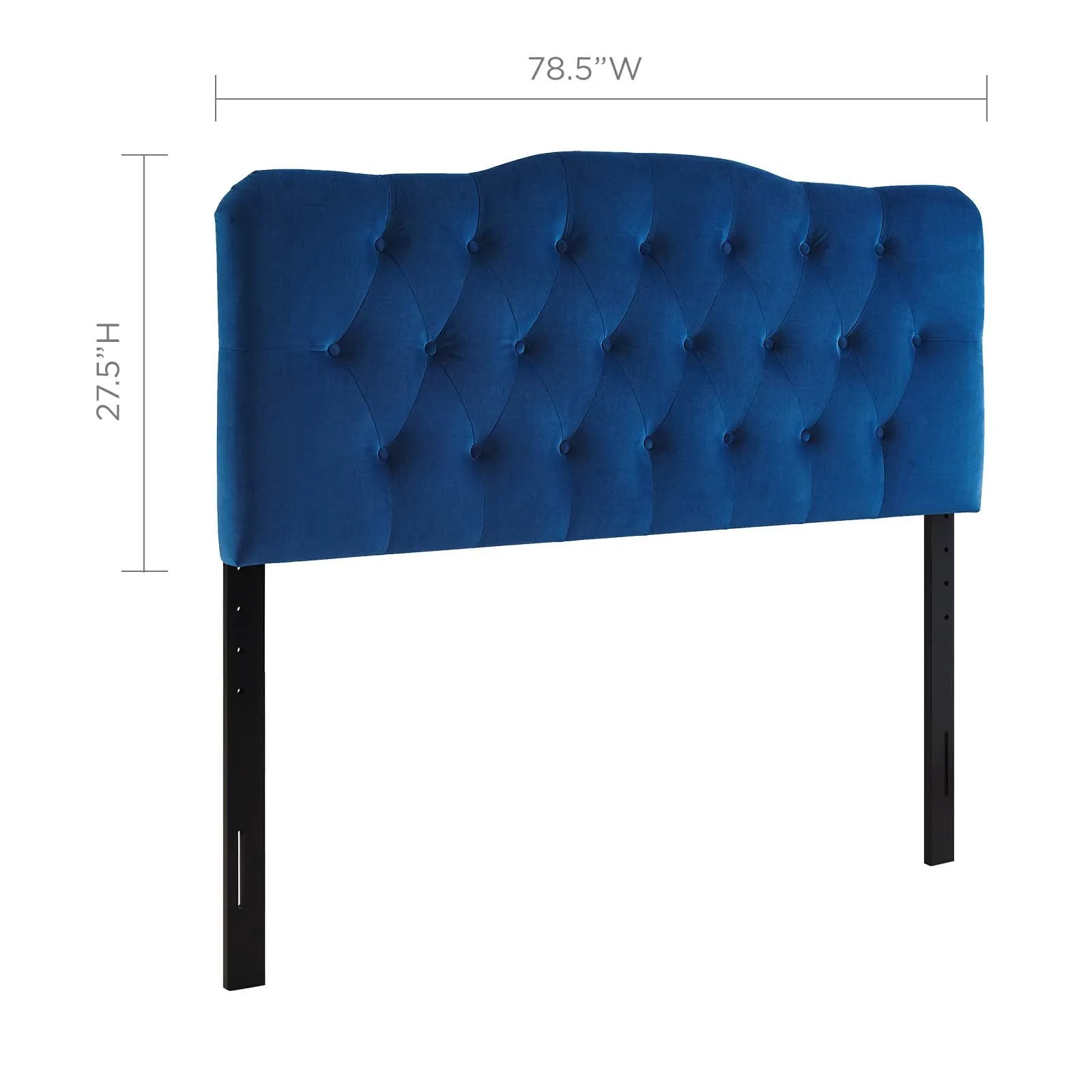 Annabel Diamond Tufted Performance Velvet Headboard by Modway