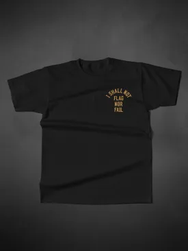 ANTHEM TEE - BLACK/SADDLE