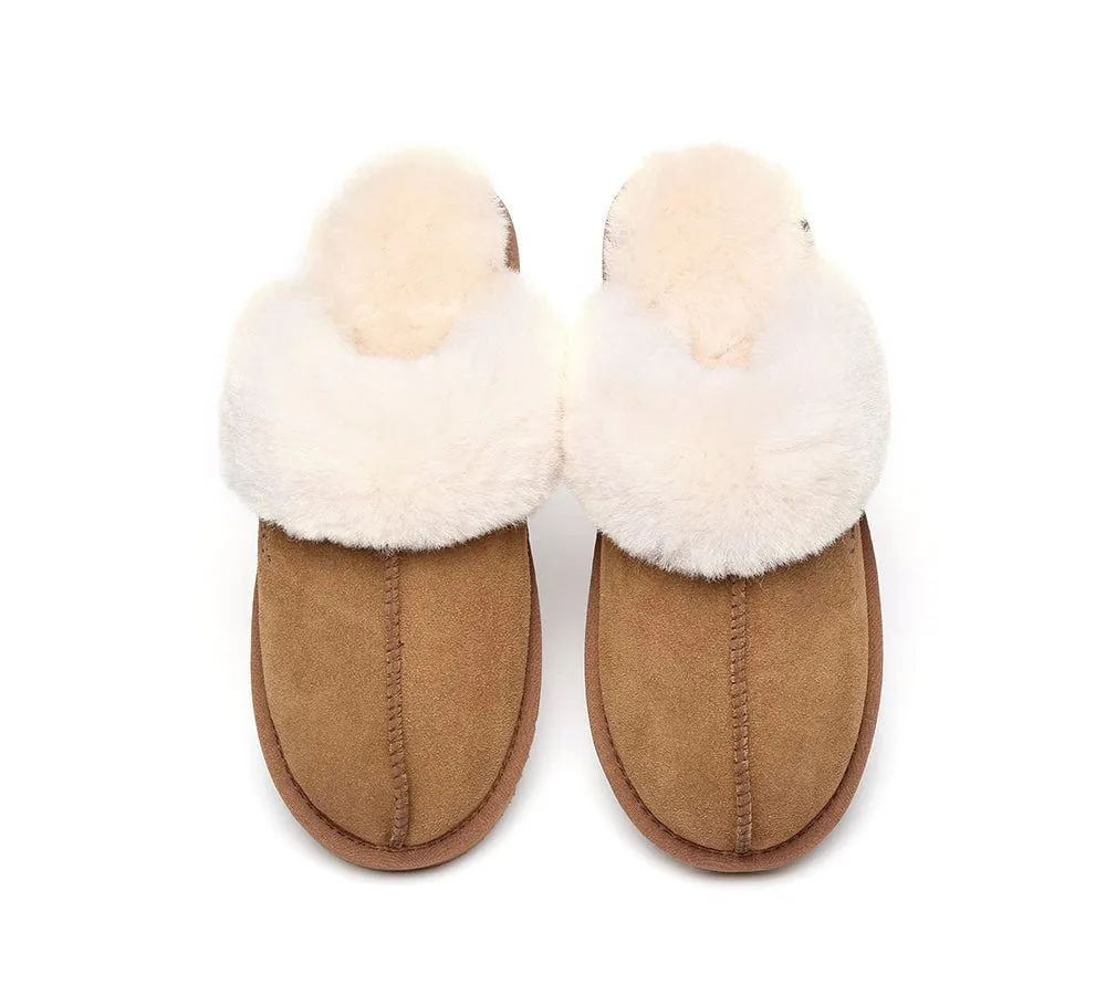 Australian Premium Sheepskin Wool Unisex Muffin Slipper