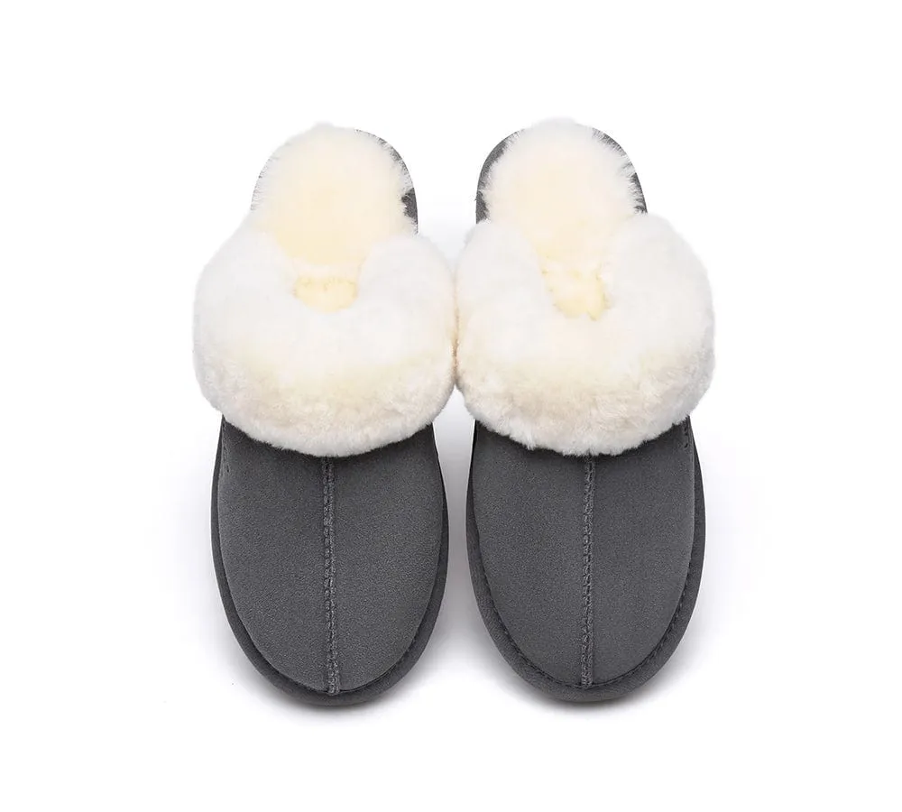 Australian Premium Sheepskin Wool Unisex Muffin Slipper