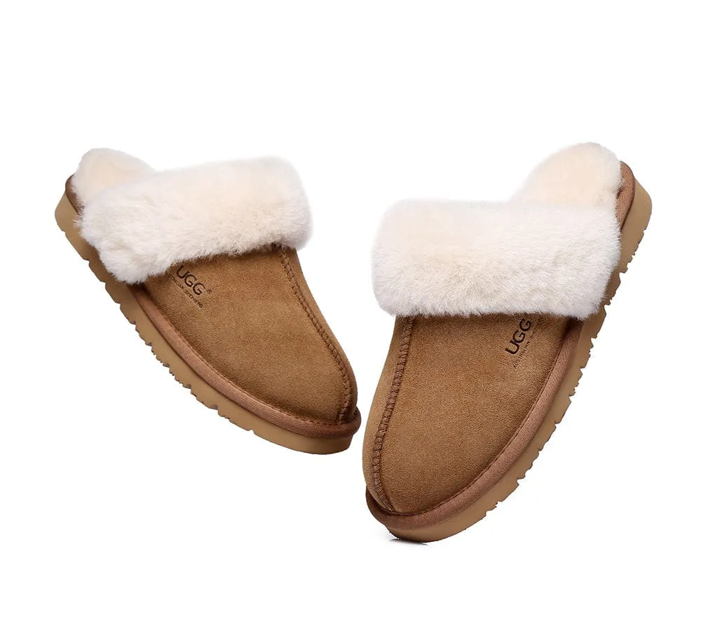 Australian Premium Sheepskin Wool Unisex Muffin Slipper