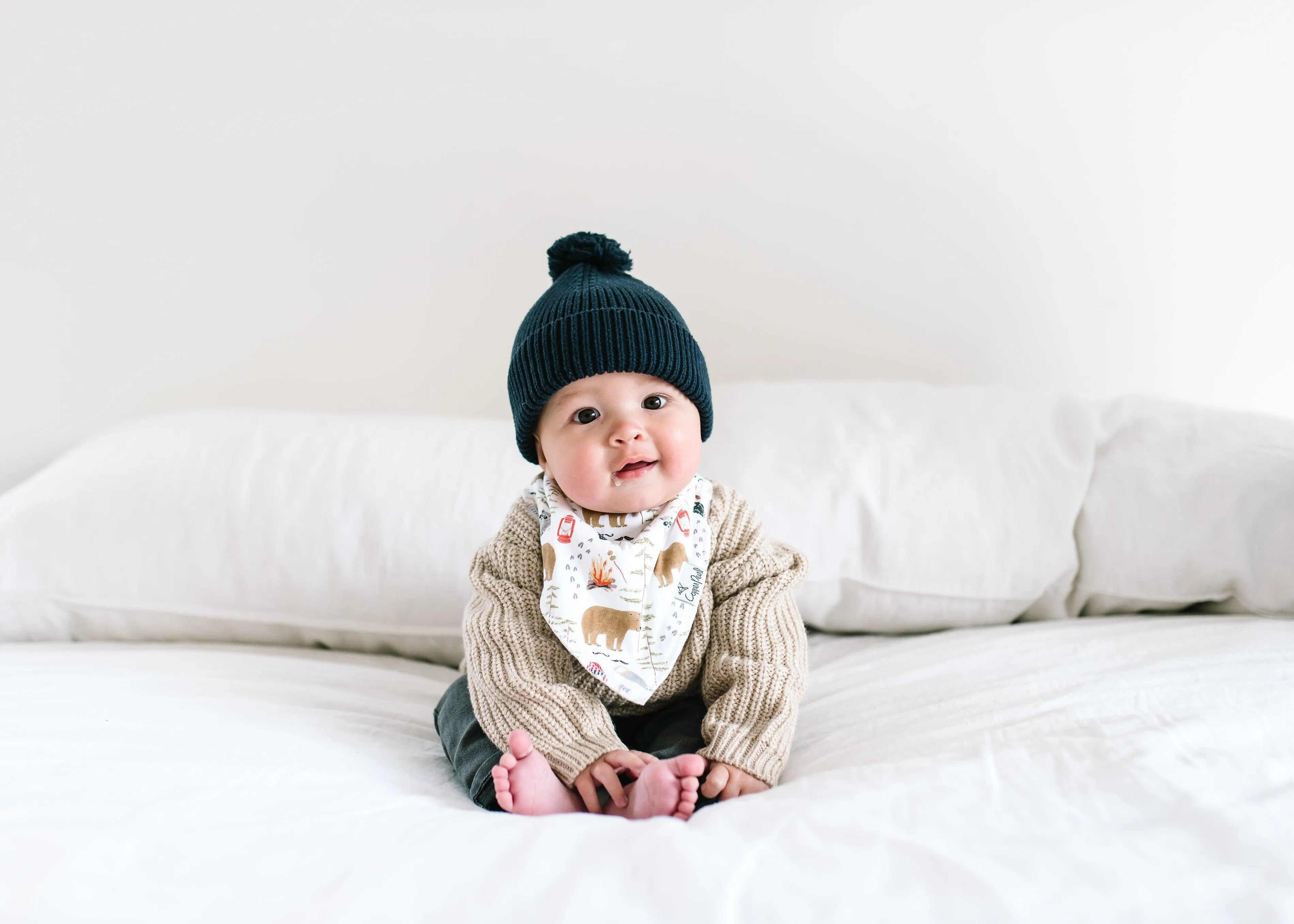 Baby Bandana Bibs - Lumberjack