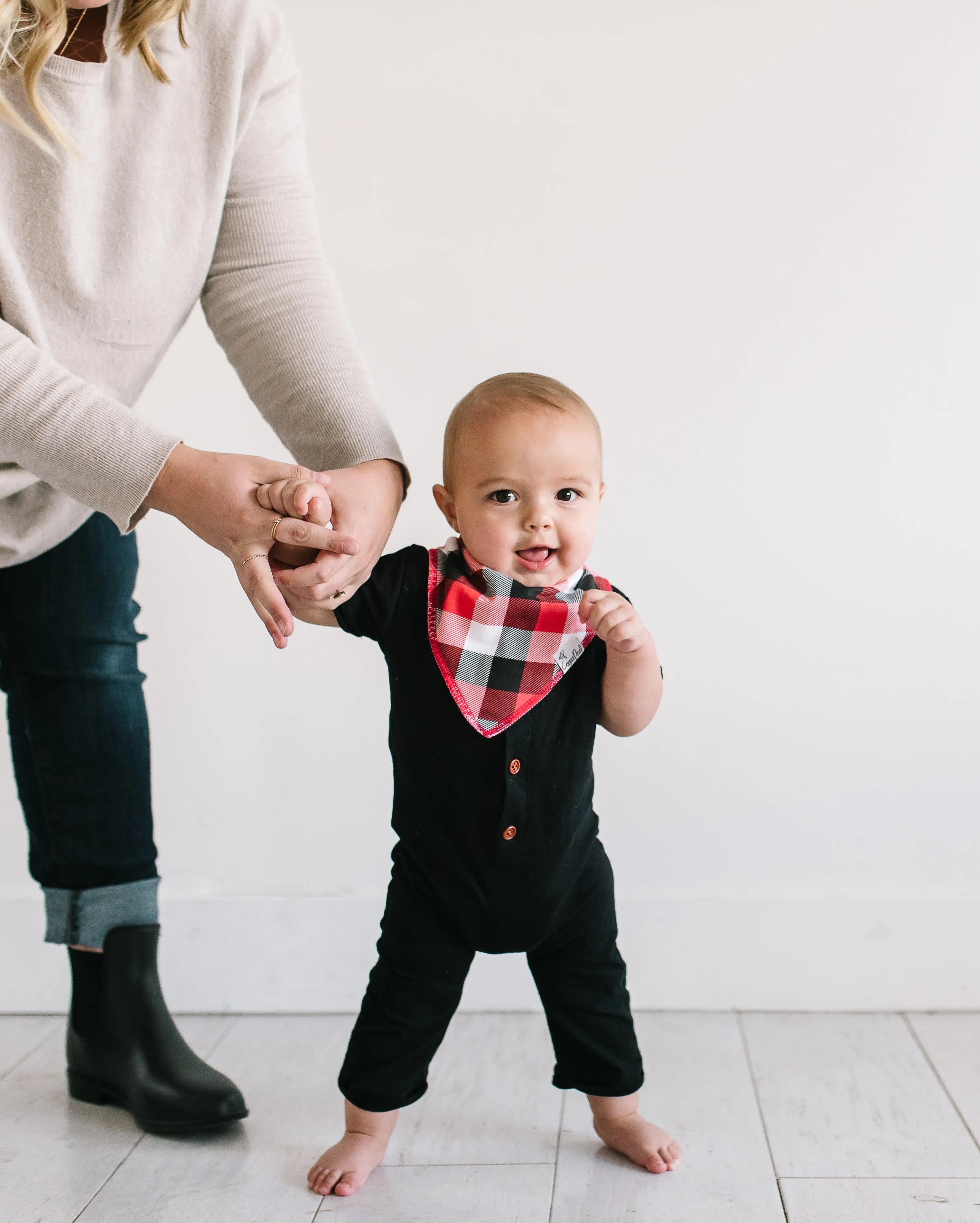 Baby Bandana Bibs - Lumberjack