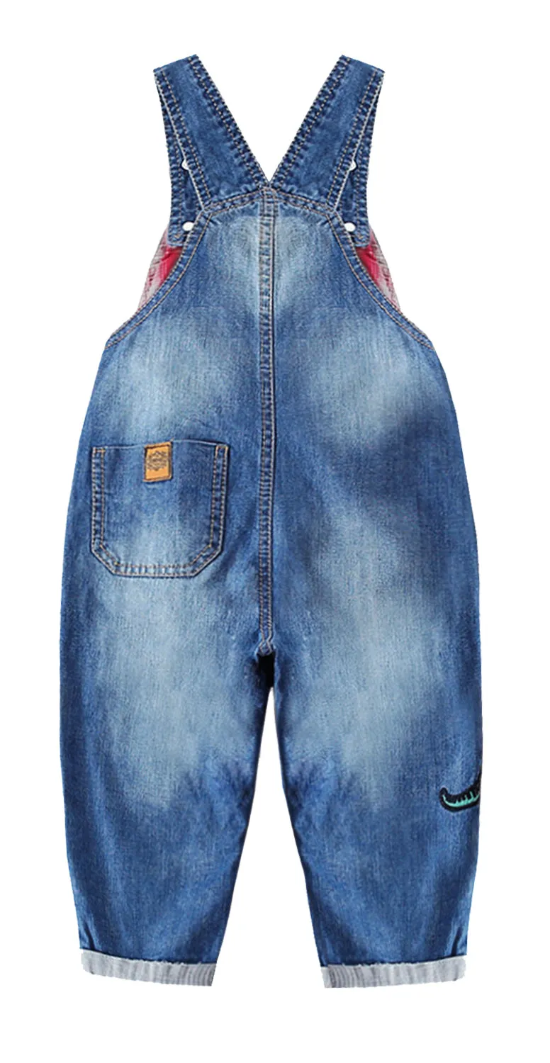 Baby Little Kids Embroidered Fashion Jean Pants