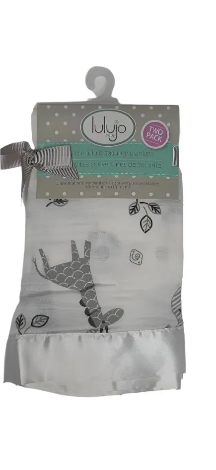 Baby Muslin Security Blanket - Afrique - 2pk - LJ048