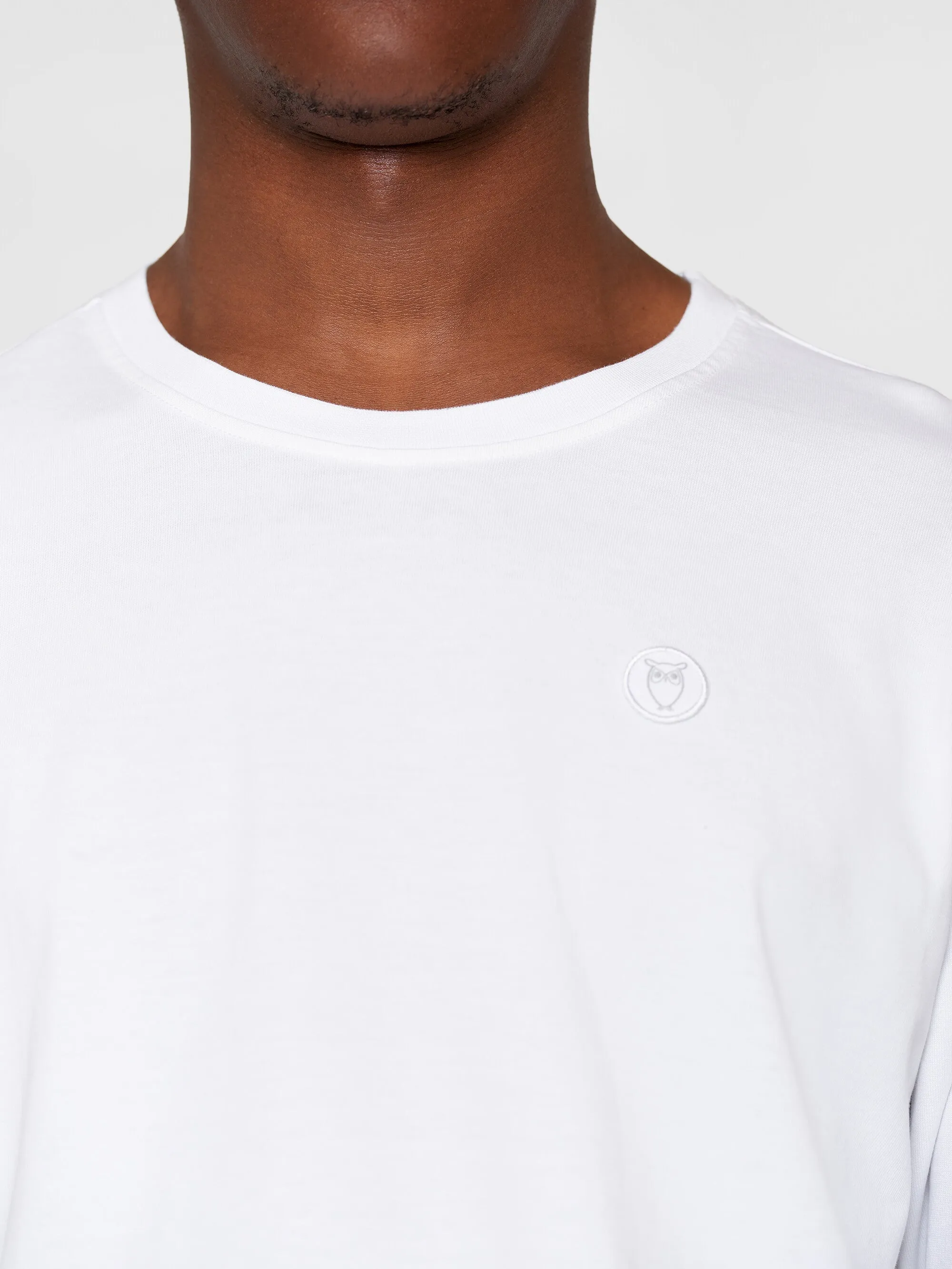 Badge long sleeve - Bright White