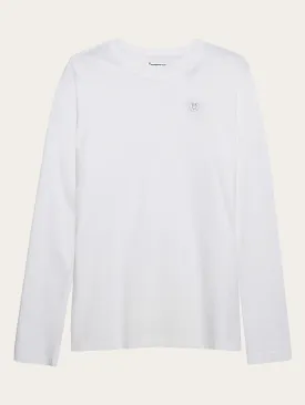 Badge long sleeve - Bright White