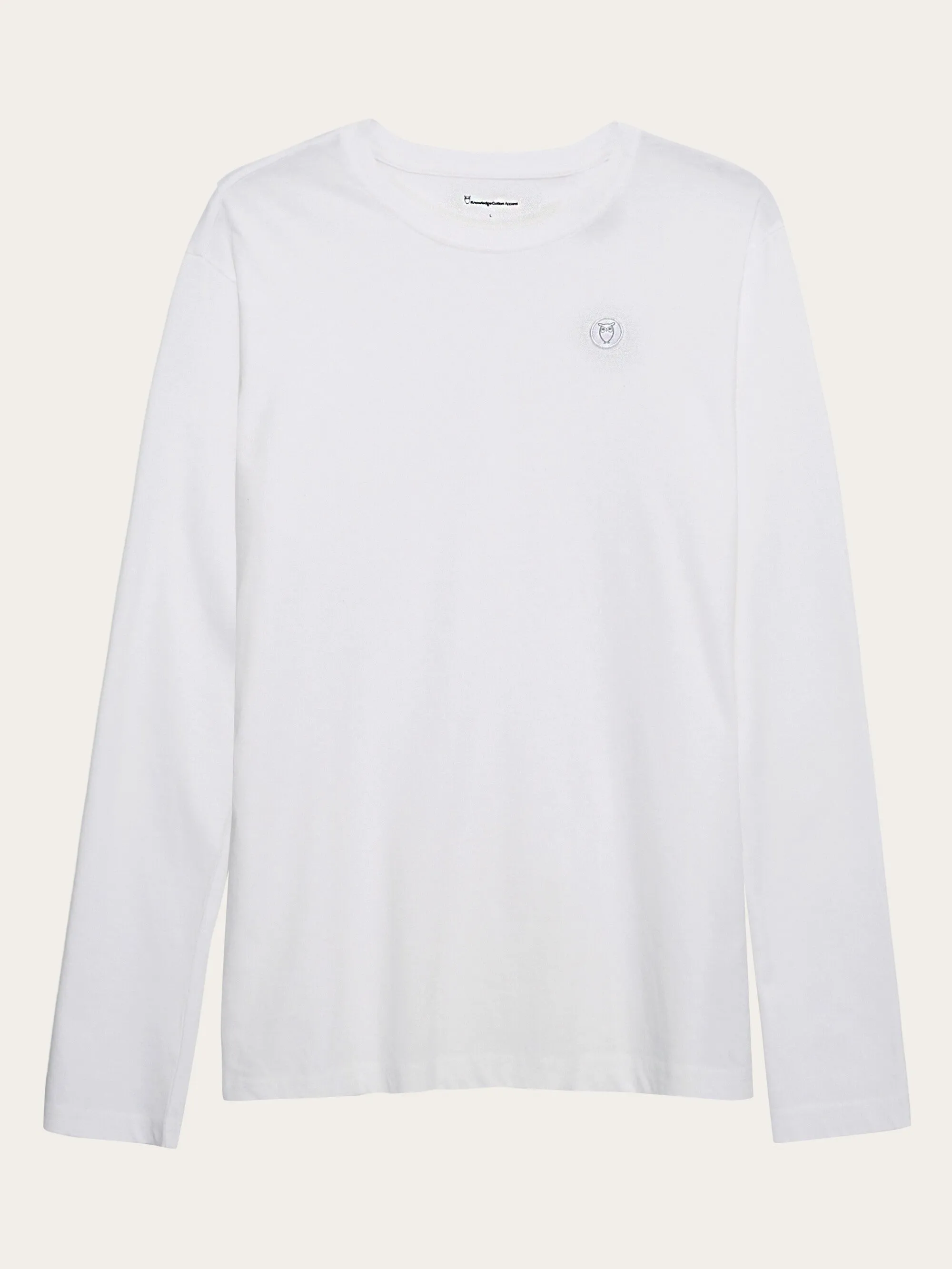 Badge long sleeve - Bright White