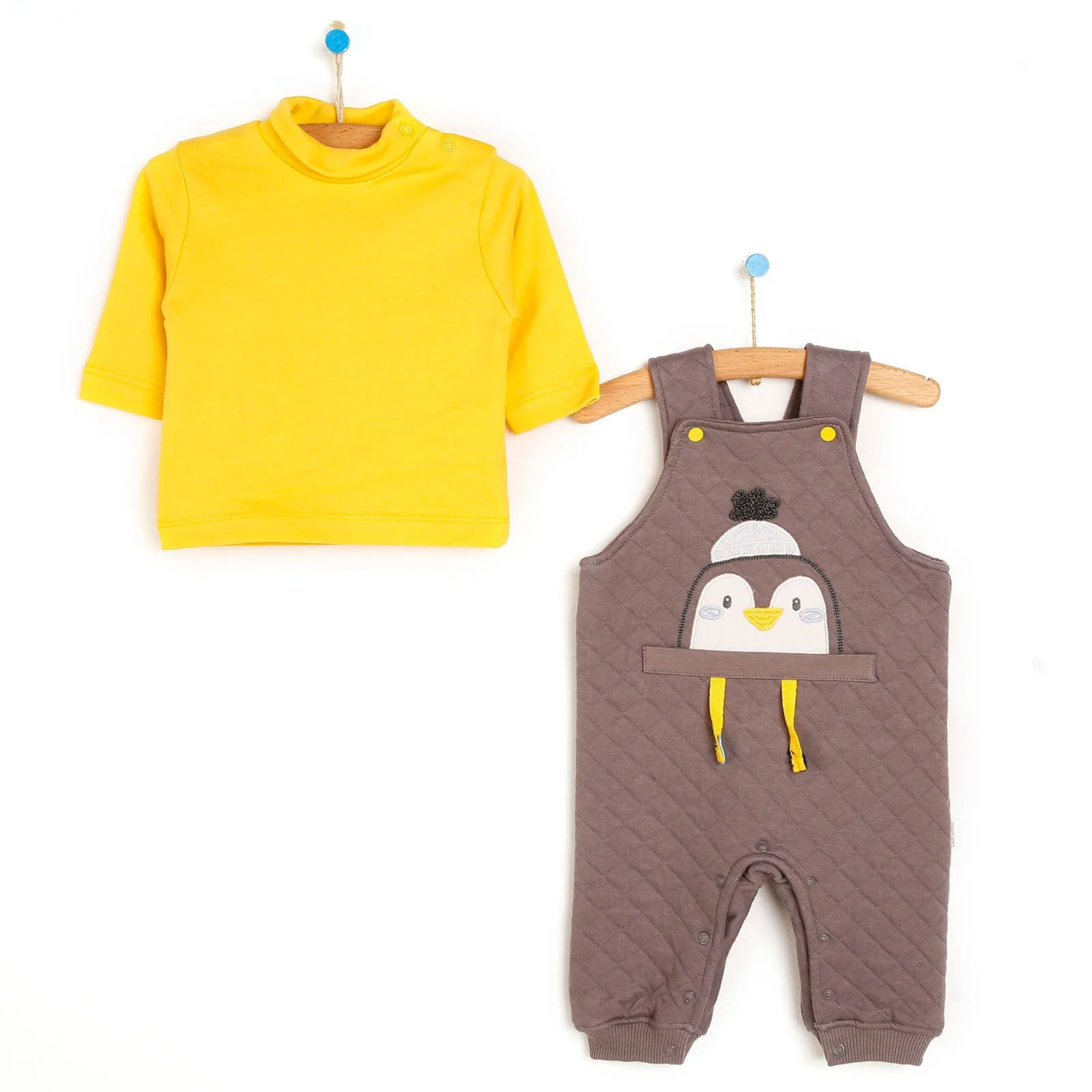 Bebetto Overalls-Sweatshirt - Grey