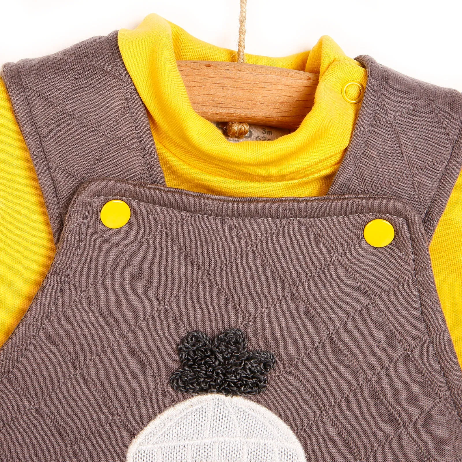 Bebetto Overalls-Sweatshirt - Grey