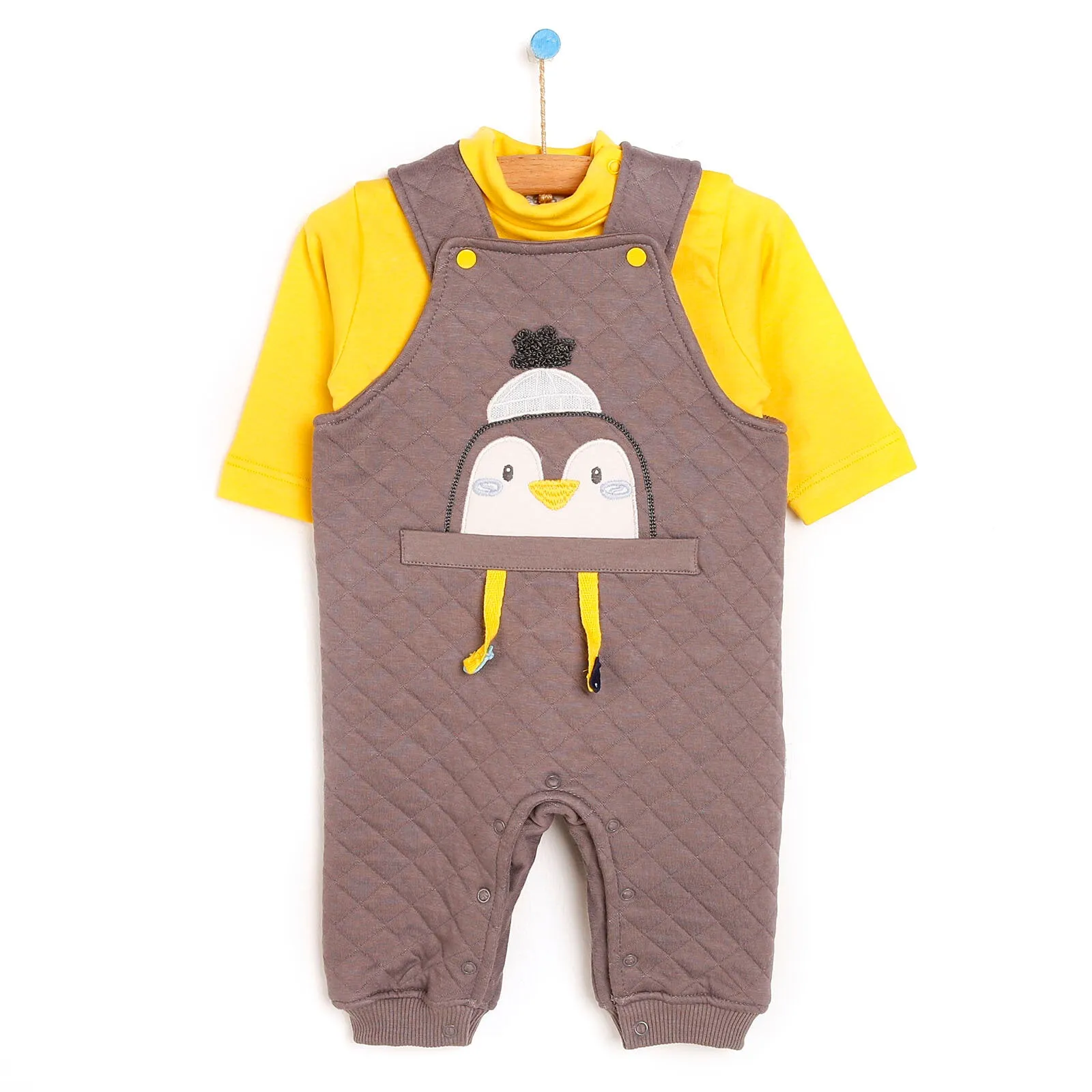 Bebetto Overalls-Sweatshirt - Grey