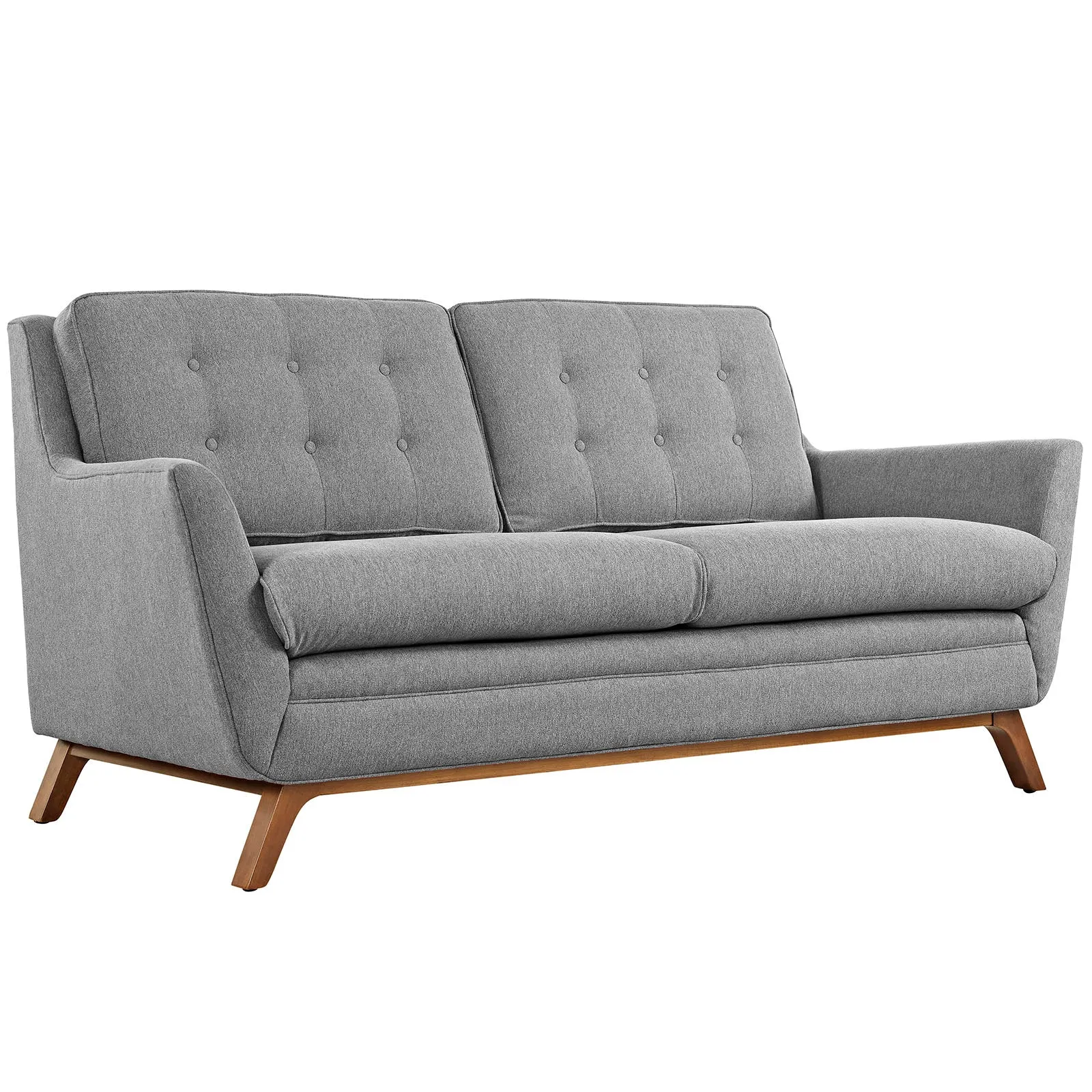 Beguile Upholstered Fabric Loveseat by Modway