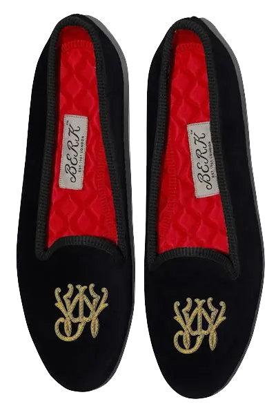 Bespoke Monogram Slippers