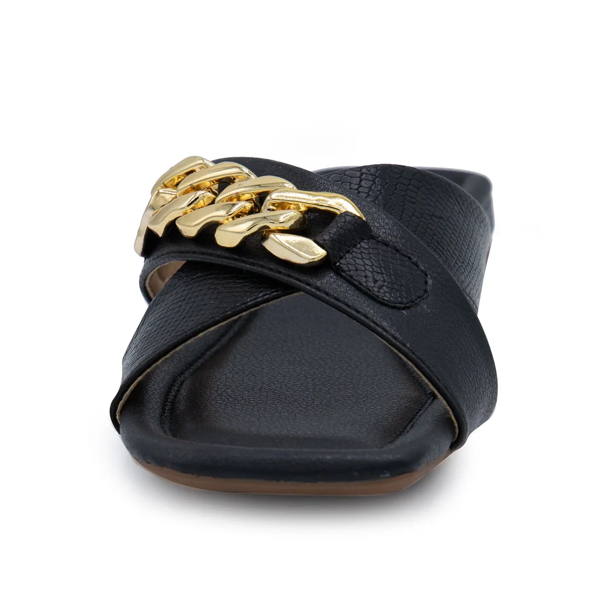 Black Casual Slipper 032078