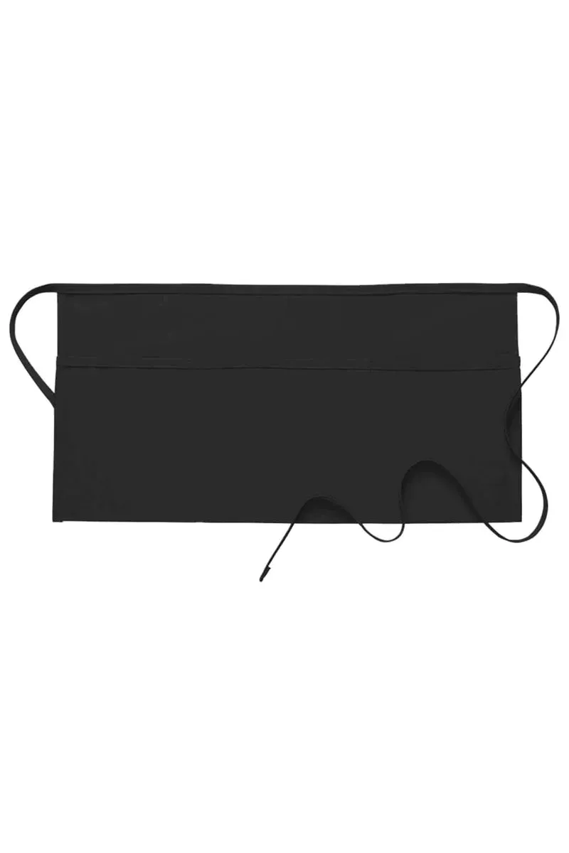 Black Deluxe Waist Apron (3 Pockets)