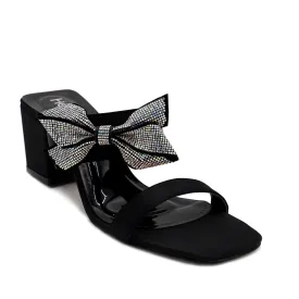 Black Fancy Slipper 045160