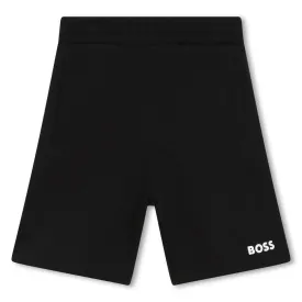 Black Logo Shorts