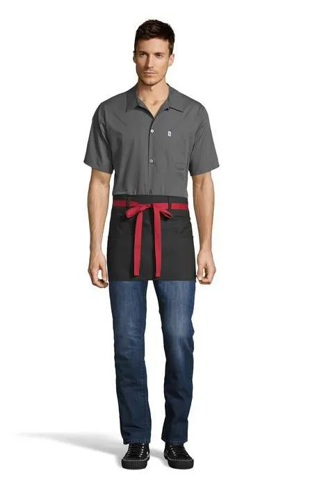 Black / Red - Beltway Waist Apron (3 Pocket)