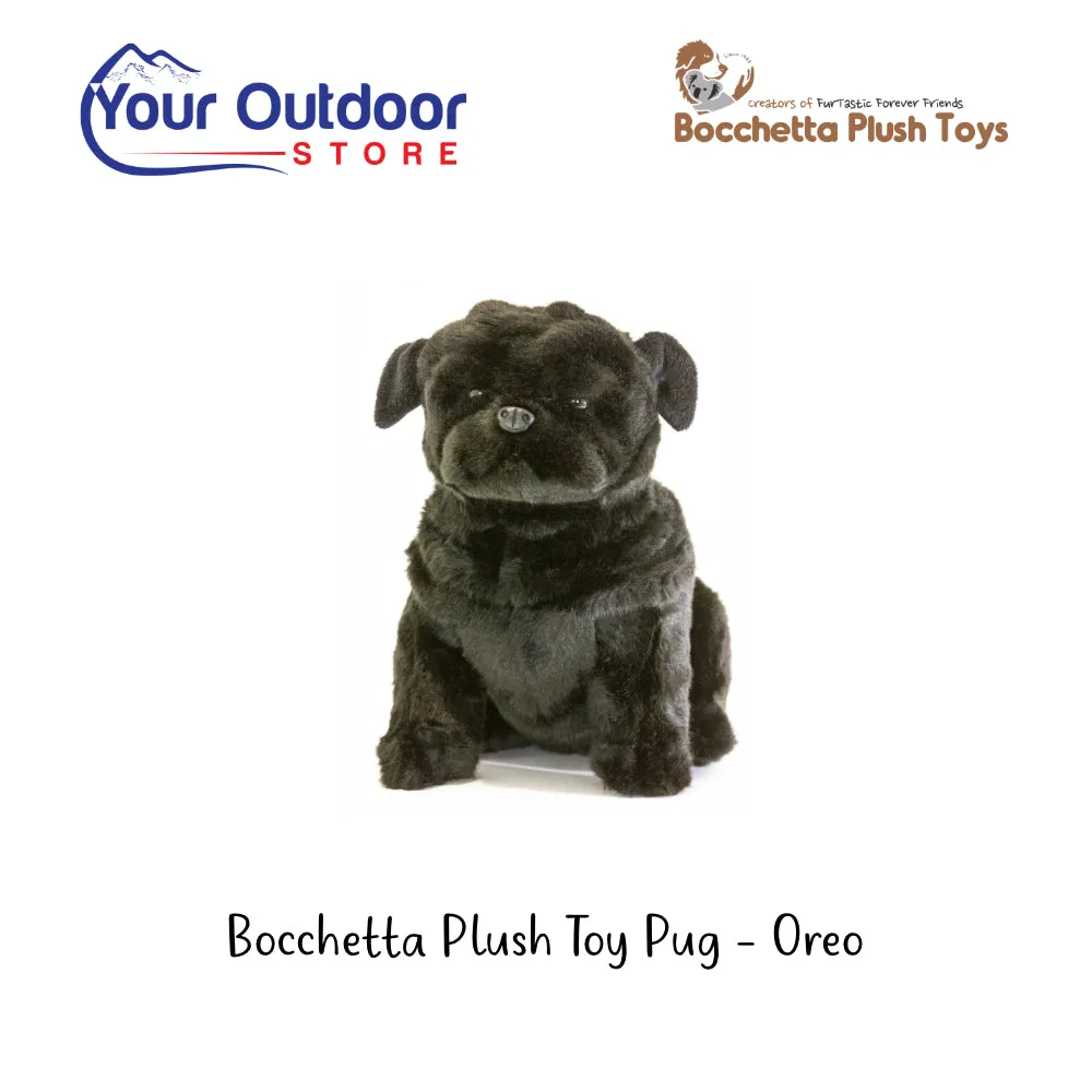 Bocchetta Pug Plush Toy - Oreo