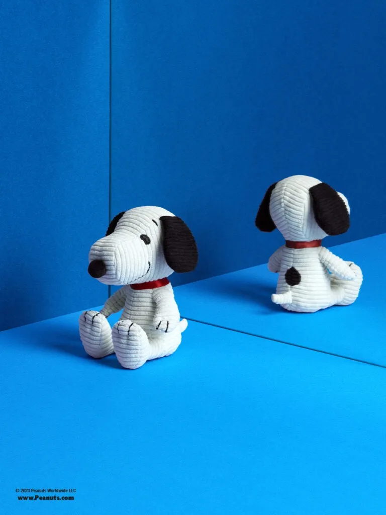 Bon Ton Toys: Snoopy Sitting Corduroy Cream 12 cm