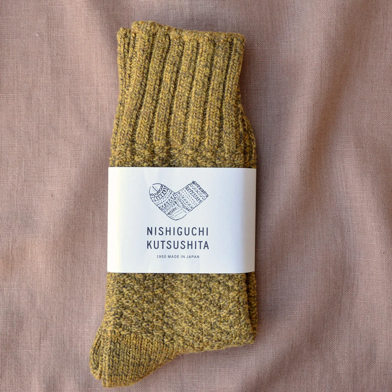 Boot Socks -  Recycled Wool/Cotton (Adults)