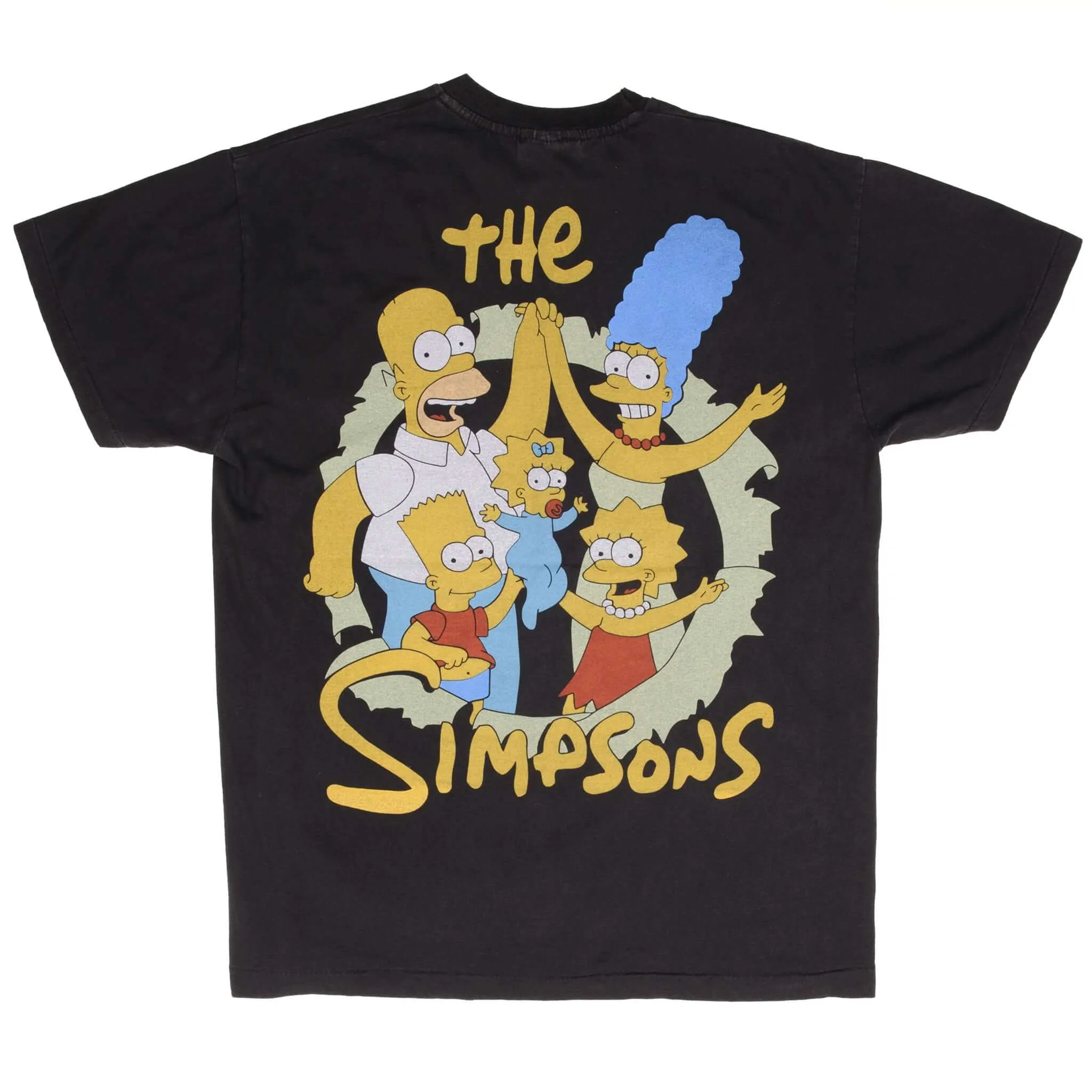 BOOTLEG THE SIMPSONS CARTOON NETWORK TEE SHIRT SIZE LARGE SINGLE STITCH