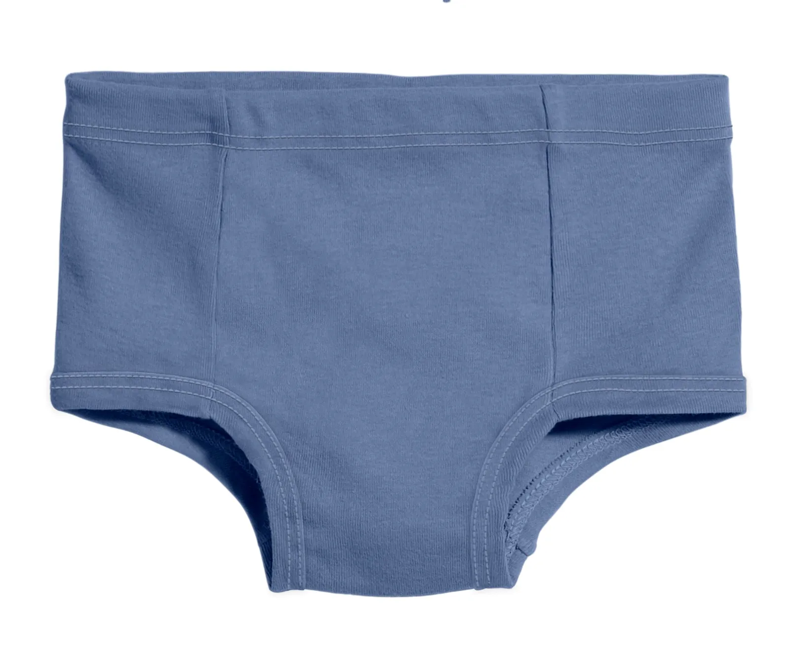 Boys and Girls Soft Cotton Simple Brief | Denim Blue