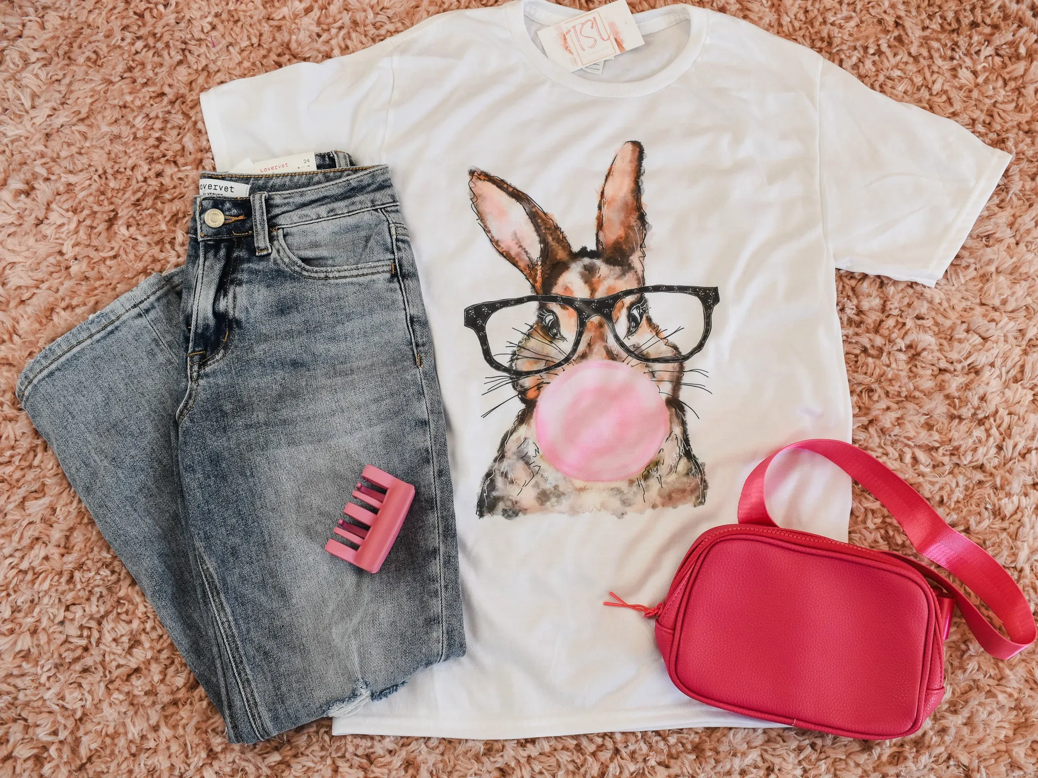 Bubblegum Bunny Graphic Tee