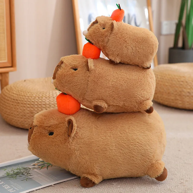 Capybara with Duck Plush Toy