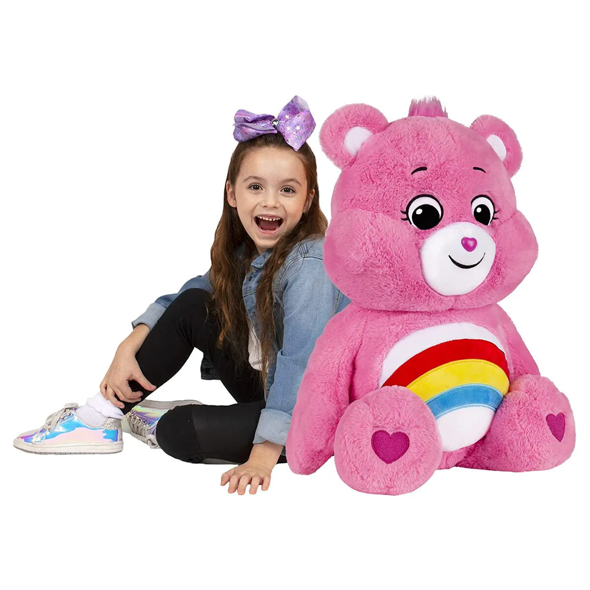 Care Bears Cheer Bear 24 inch Jumbo Plush