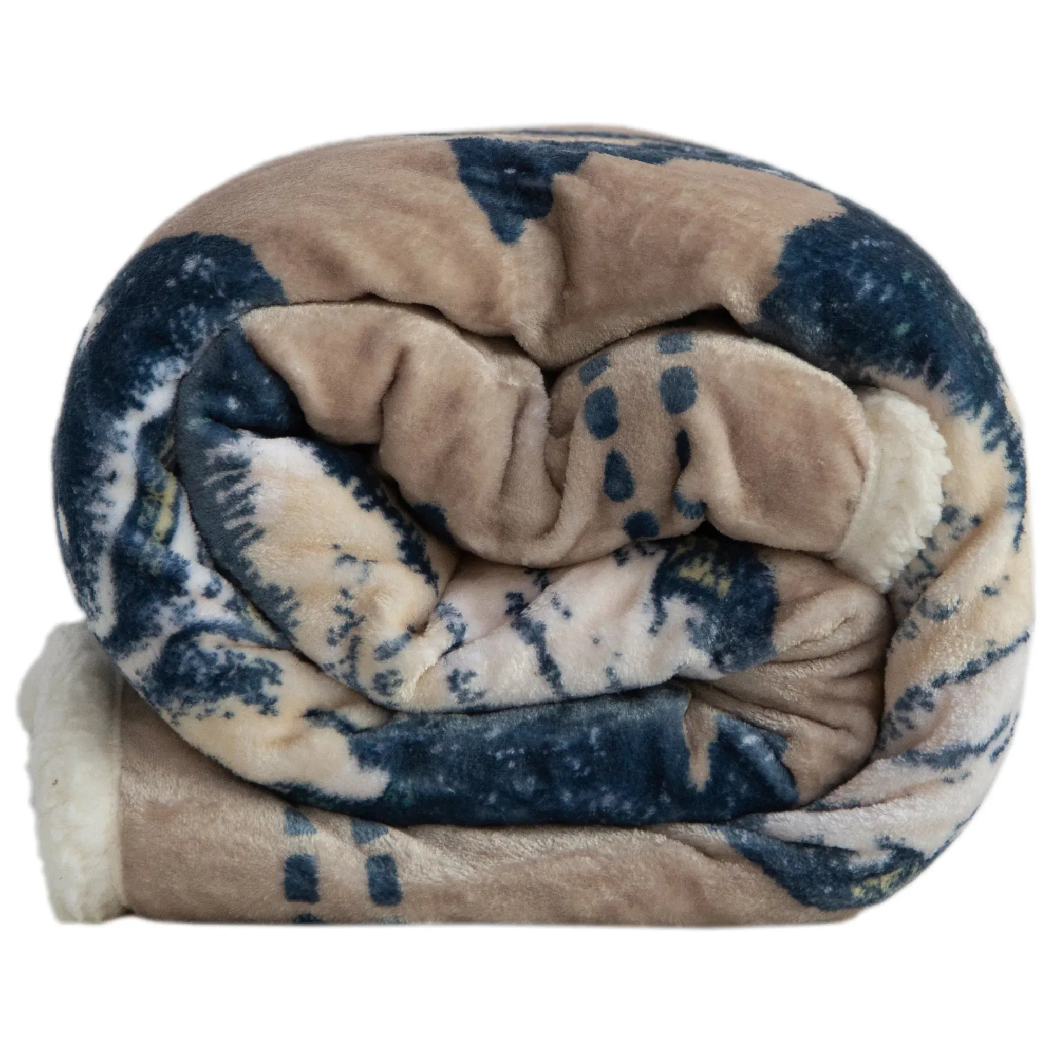 Carstens Three Buffalo Plush Throw