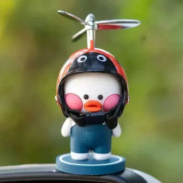 Cartoon Cute Bird Motorcycle Center Console & Car Ornaments Accessories