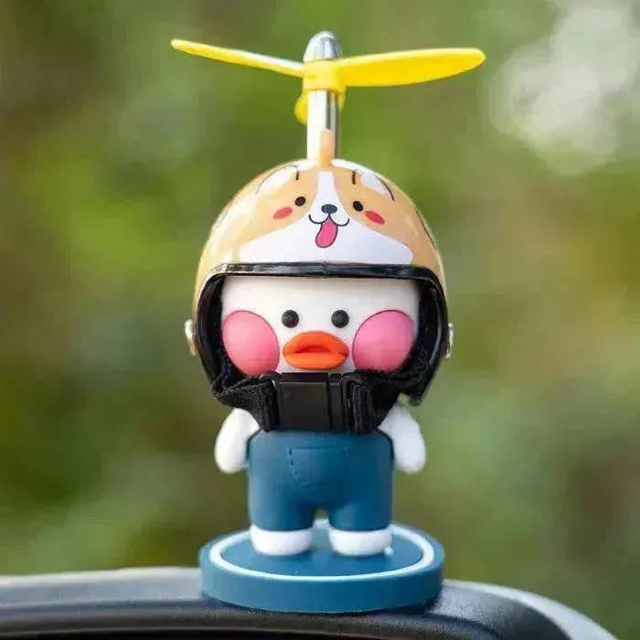 Cartoon Cute Bird Motorcycle Center Console & Car Ornaments Accessories